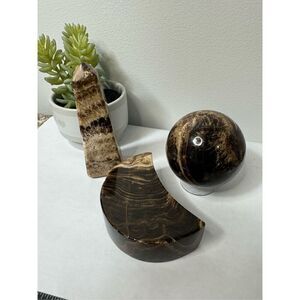 Chocolate Calcite Bundle